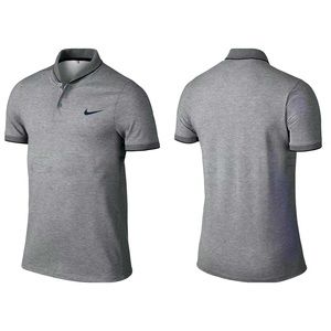 Nike MM Fly Shawl Men's Polo Shirt Grey DriFit